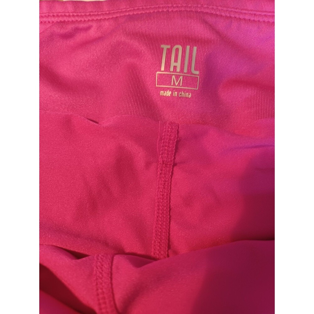 TAIL Pink Pleated Golf Skort Womens Sz M 4 Pockets Flirty - Picture 3 of 4